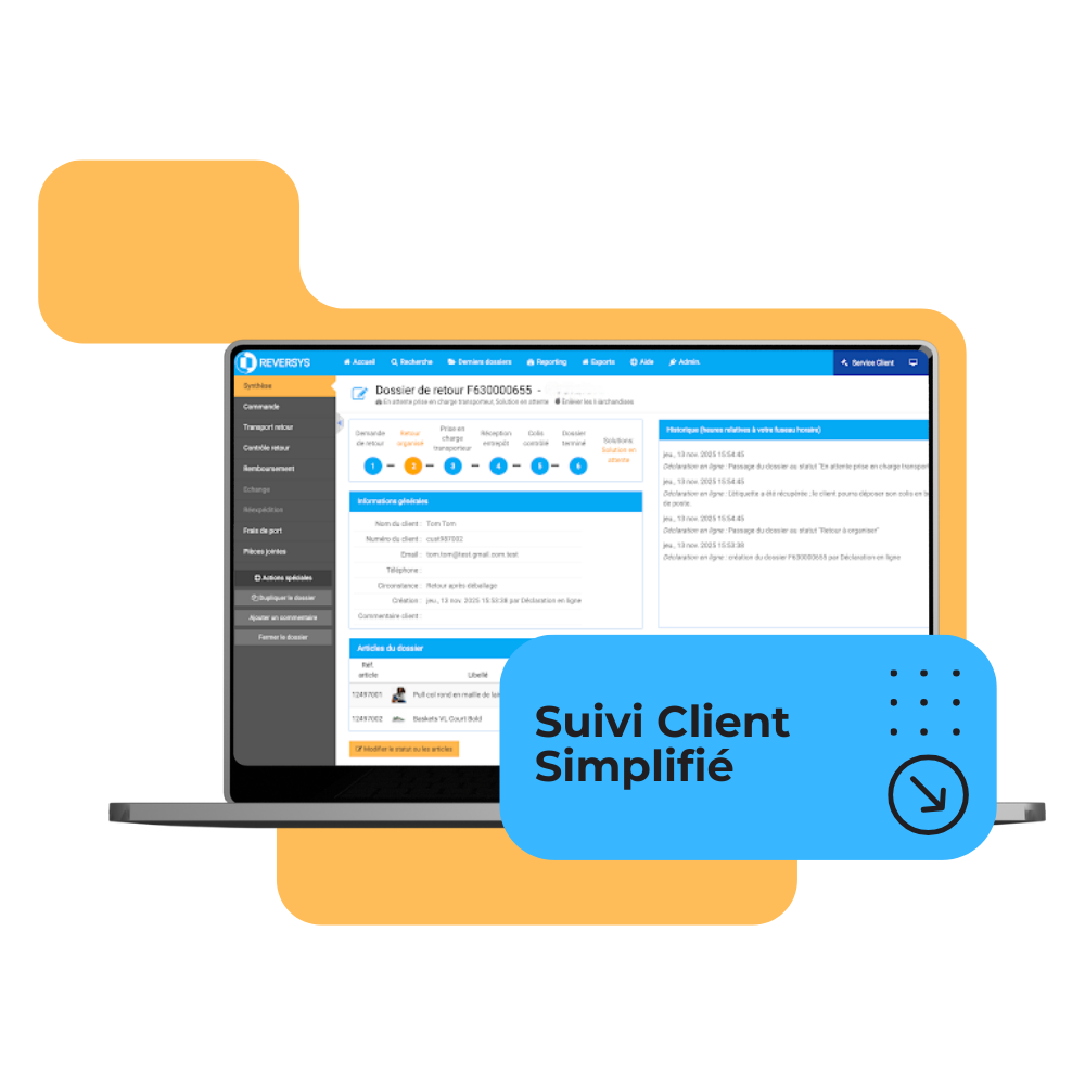 interface service client